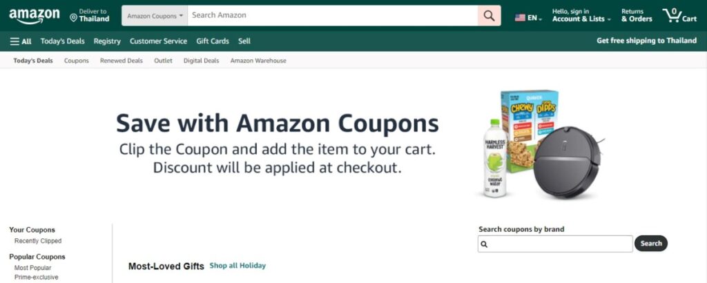 Amazon Coupons