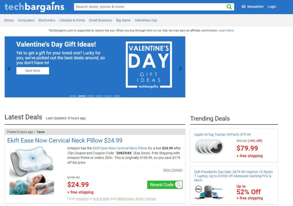 techbargains Promo Code Sites That Work
